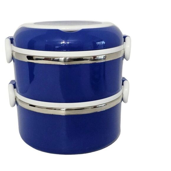 Weight Watchers 5 Piece Stacking Bento Lunch Box Stainless Steel Interior - Picture 3 of 4